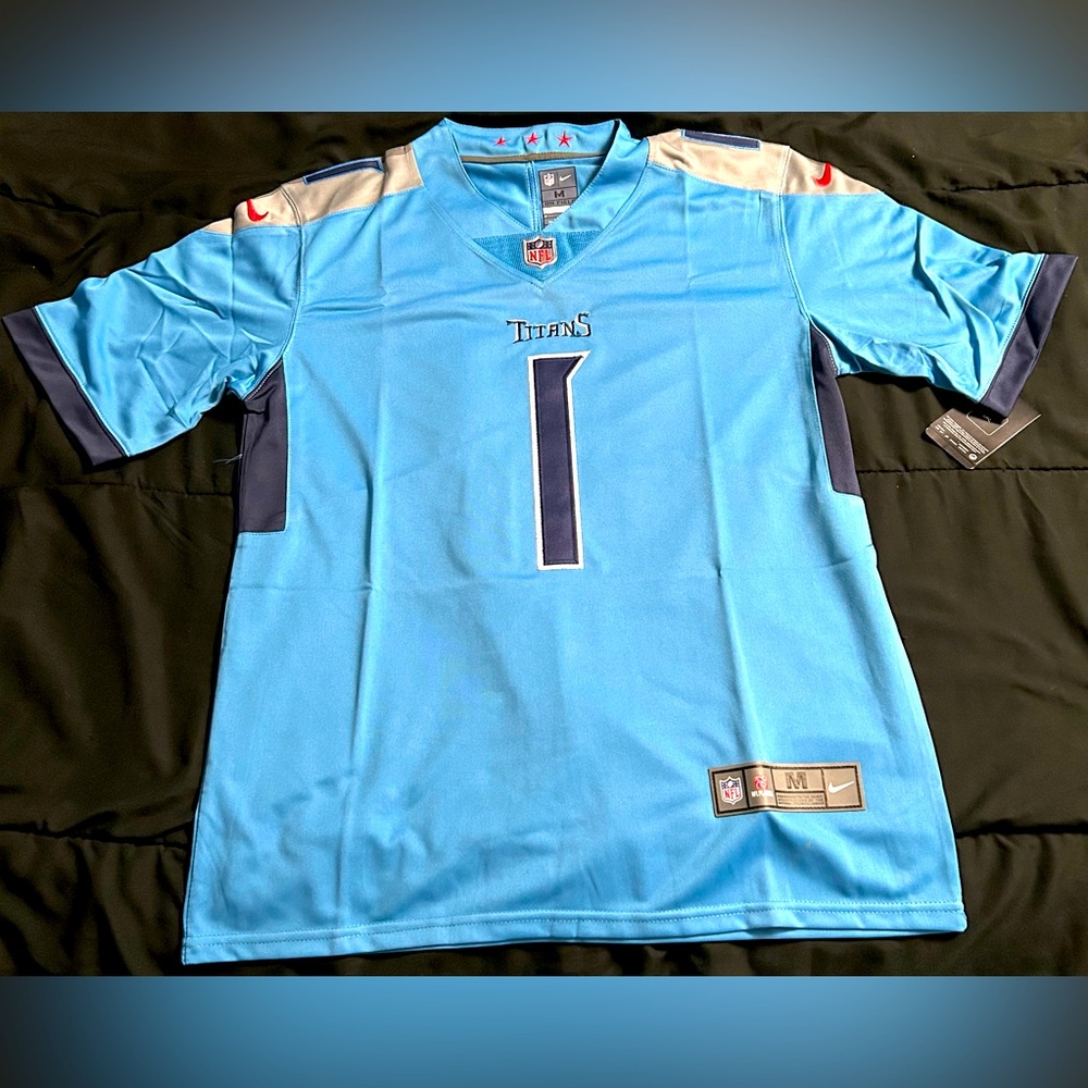 Light Blue Titans Jersey Size Medium and 3X